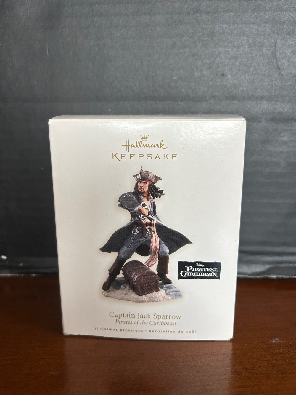 HALLMARK 2007 Pirates of the Caribbean Captain Jack Sparrow Ornament
